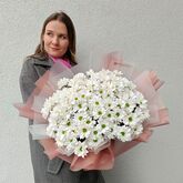 букет из 15 кустовых Хризантем